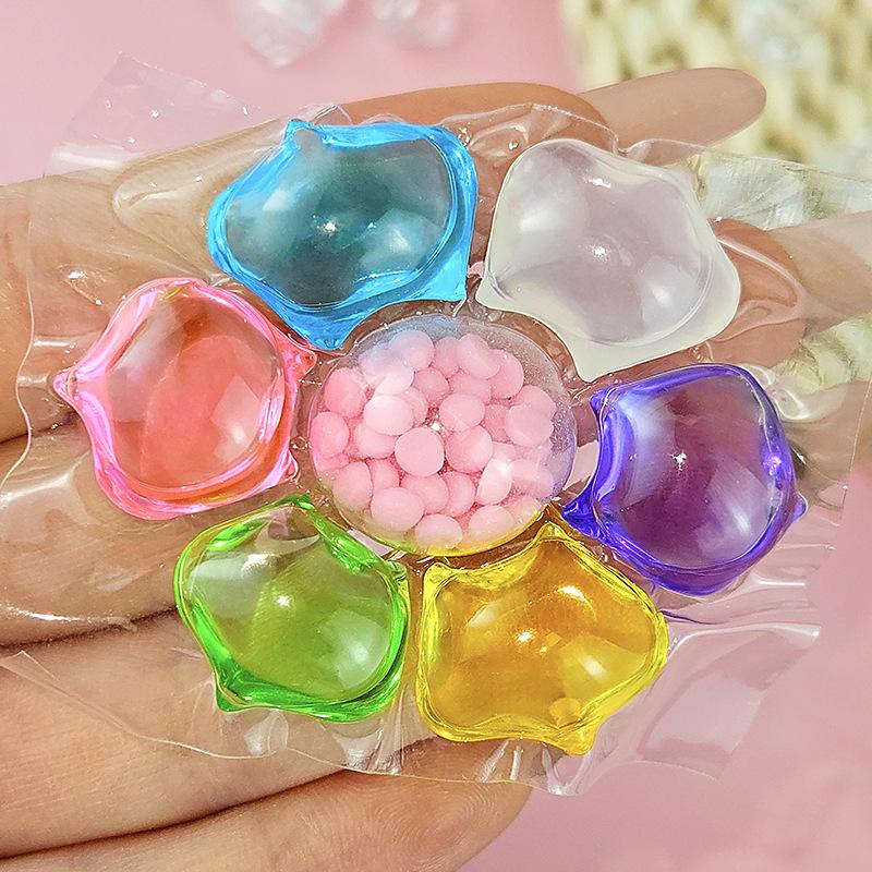 Yi Ke Shu 7-in-1 Laundry Pods: Fragrance Clean, Stain Removal, Long-Lasting Scent, Multi-Chamber Laundry Beads.