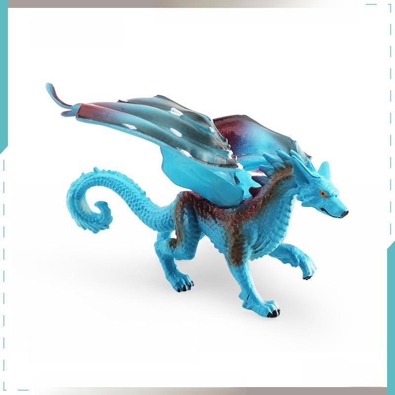 Western Mythical Creatures Pvc Model Pack With Ice Fire Dragons For Collectors And Decor