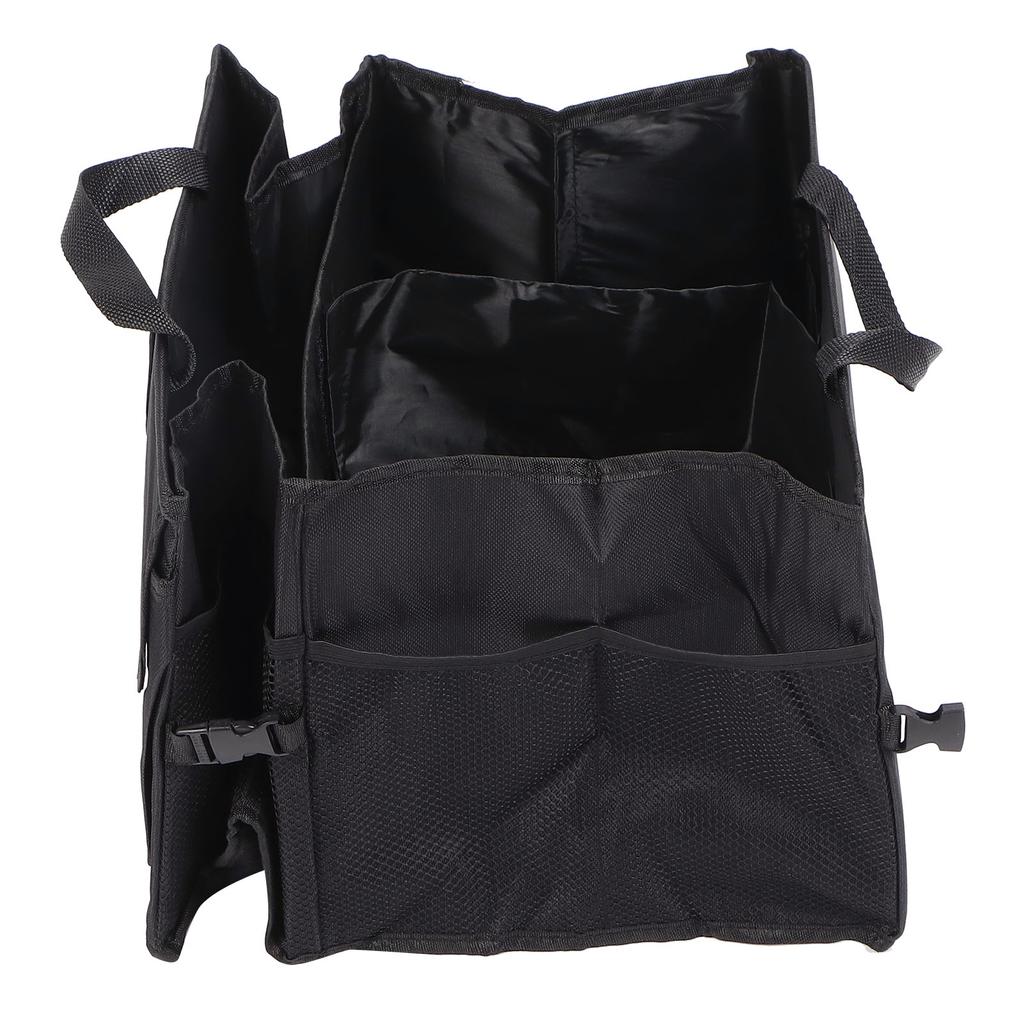 Collapsible Storage Bag Large Capacity Multi Compartment Storage Tote Bag for Home Use