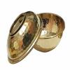 Indian Traditional Brass Hand Made Bowl 3.75 Inch Size Set of 2 Pcs