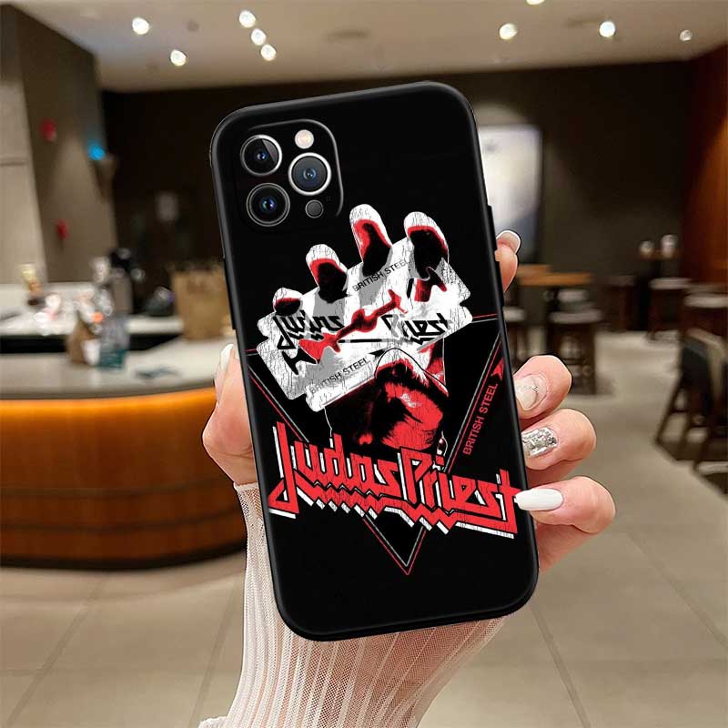 RE37 J-Judas Pattern P-Priest Phone Case for OPPO A40 A60 A80 A15 A16 A16K A12 A17 A17K A54 A54S A53 A53S A55 A56 A57 A98 F23