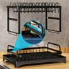 Bowl Drain Rack Bowls Chopsticks Tabletop Storage Rack Double Layers Countertop Organizer Shelf  Kitchen Accessories Organizer