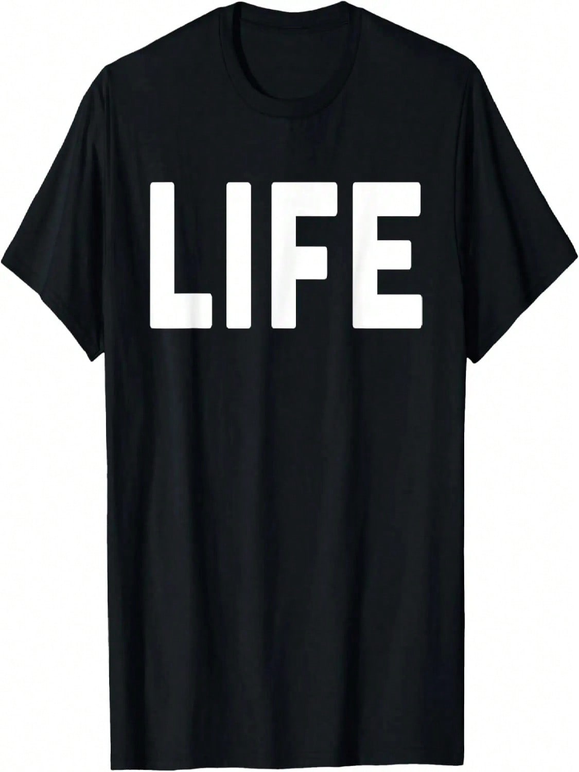 Shirt That Says Life Shirt The Word Life T-Shirt S разноцветный