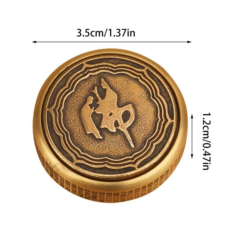 

Zen Buddha Top Fidget Spinner Adult Metal EDC Fidget Toy Handheld Toy ADHD Hand Spinner Stress Relieving Desktop Toy
