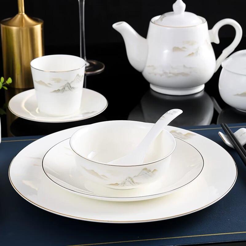 New Chinese Style Ceramic Tableware Collection