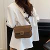 Estilo Coreano Tendencia de Nicho Bolso Cuadrado Pequeño para Mujer Nuevo Transfronterizo Gama Alta Retro Moderno Versátil para el Día a Día Hombro Cruzado