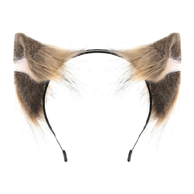 Halloween Wolfsohr Stirnbänder Rutschfestes Design Cosplay Accessoire Leichtgewicht Alltagskleidung Mode Haardekoration