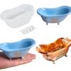 Bathtub Soap Dish Mold Accessory Storage Container Home Decorations Making