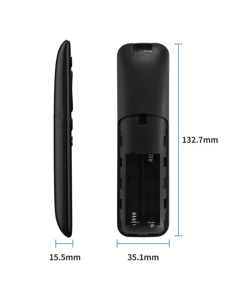 Ottocast Wireless Air Mouse Remote Control for Otto Aibox E2/P3/i3/P3 Lite/NANO, Etc.
