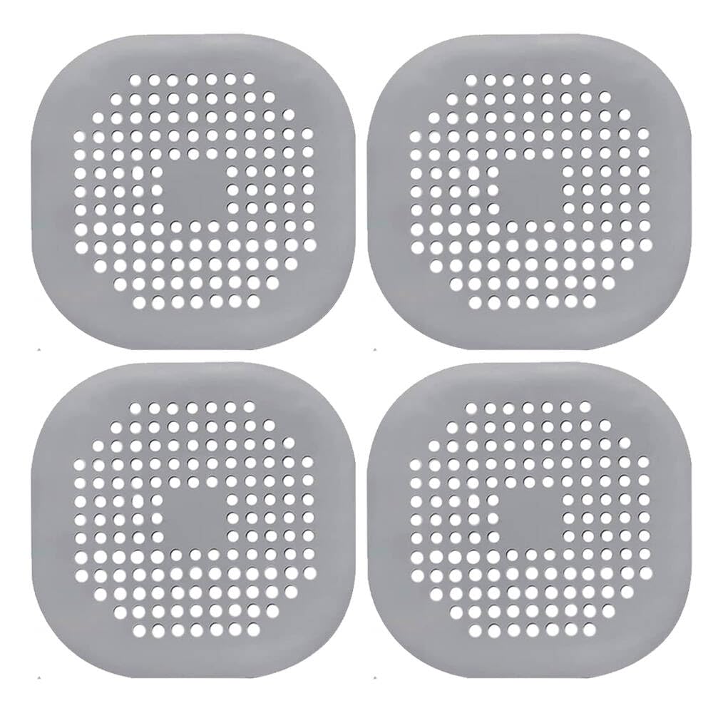 Sewer with Suction Cup, Floor Drain Mat, Kitchen, Bathroom, Anti Clogging Hair Filter