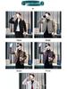 Men's Khaki Stand Collar Casual Jacket - Handsome & Trendy for Spring/Autumn