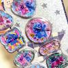 Cute Disney Stitch 3D Shake Stickers DIY Notebook Album Diary Handbook Decorationfor School Student Stationery Anime Sticker Toy