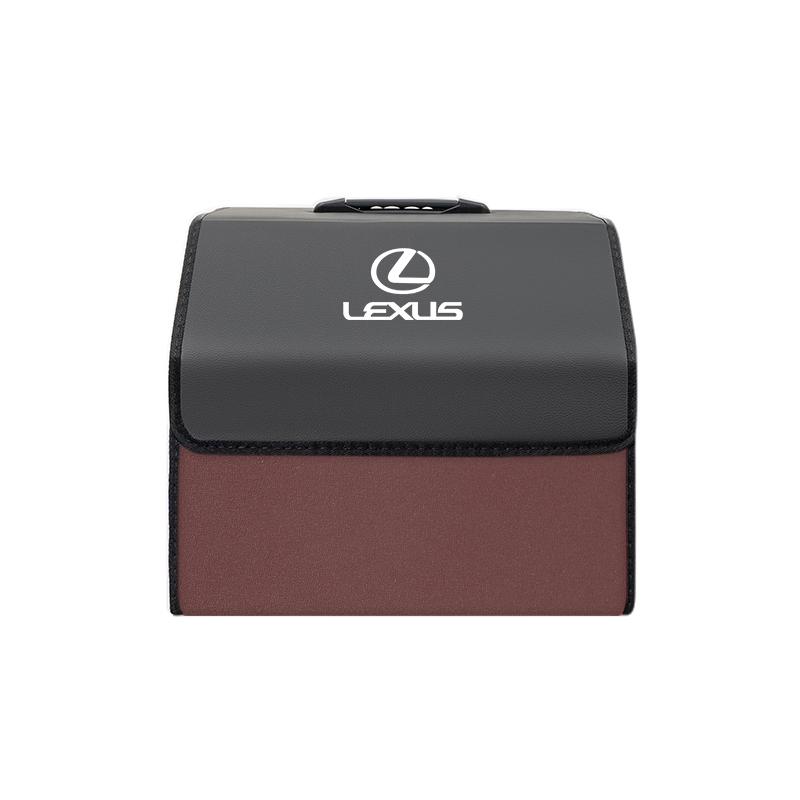 Lexus Car Dual Color Trunk Storage Bag Collapsible Camping Box For Lexus F SPORT ES RX NX LS UX LM LX GX LC RZ IS CT GS RC HS SC