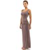 Summer Sleeveless Slim Fit Pleated Maxi Dress for Women