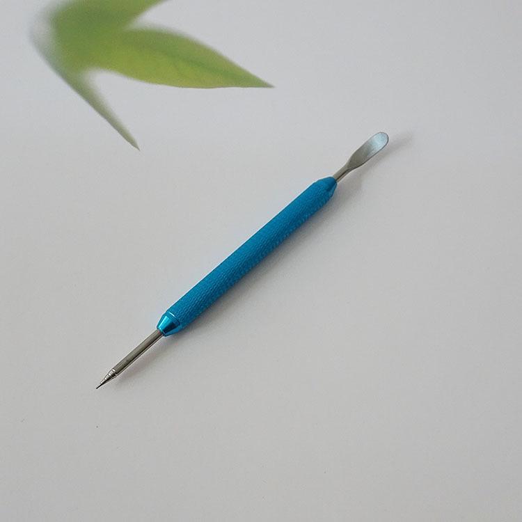 Stainless Steel Latte Art Carving Needle with Ebony Handle