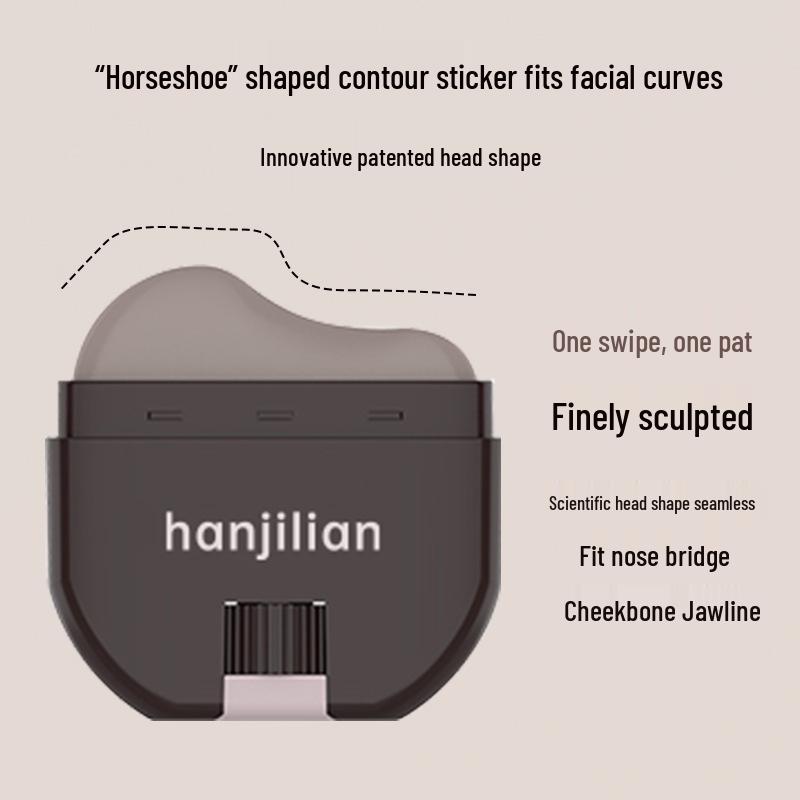 Han Ji 1088 Kontur & Sculpting Wasserfester Concealer Stick - Schweißfest für Schatten & Haaransatz Auffüllen