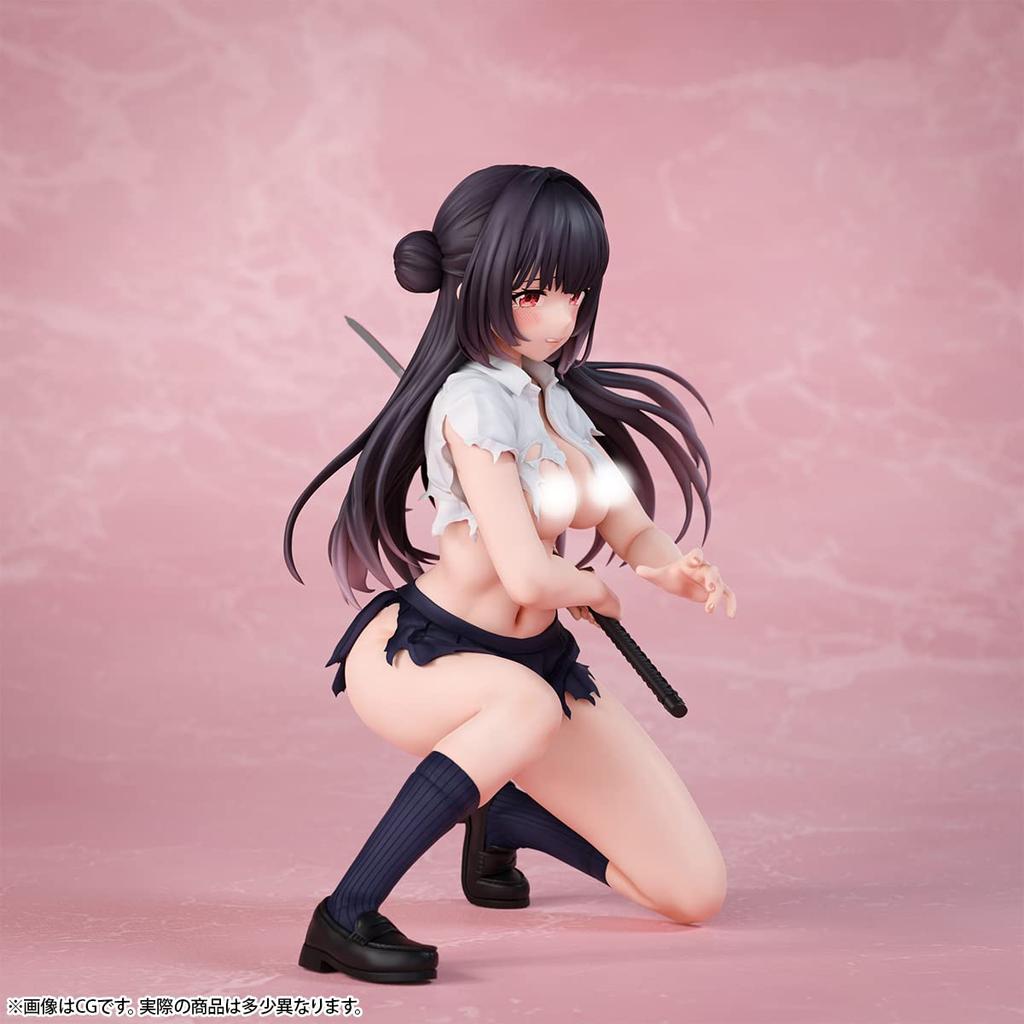 Samurai JK Sakura Měřítko poškození malovaná hotová figurka ver. 1/7