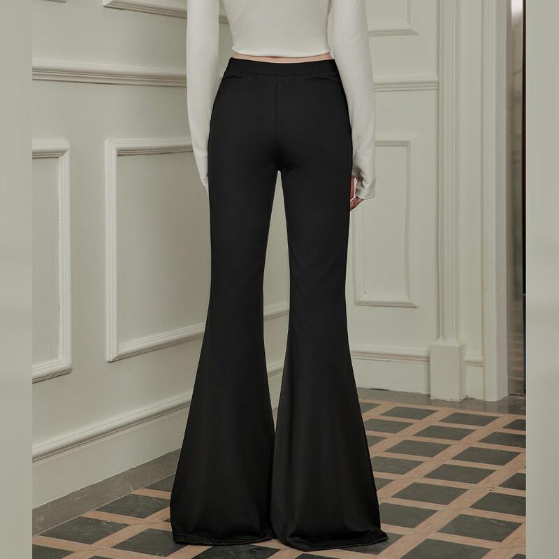 unifree Casual High-Waist Flare Shark Leggings