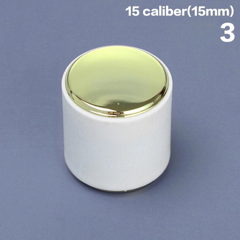 Nakrętka do butelki perfum 15 mm Bagnetowa Szklana nakrętka do butelki perfum Plastikowa Drewniana osłona Nakrętki do butelek do dozowników kosmetycznych i podróżnych