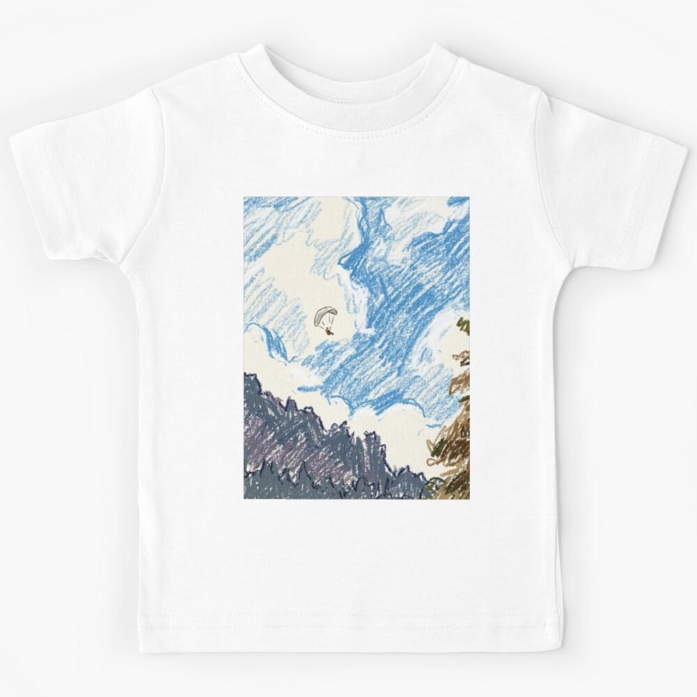 Below the clouds Kids T-Shirt 100