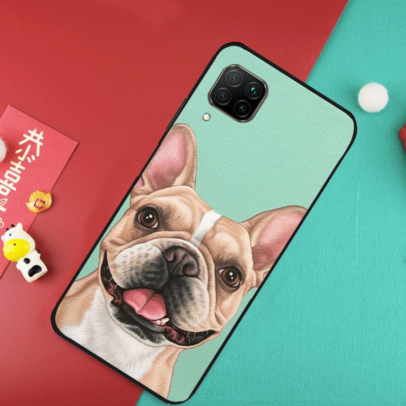 Französische Bulldogge Hund Für Huawei Nova 9 10 SE 11 Pro 7i 8i 11i 12i Y73 Y72 Y61 Y91 Y90 Y70 Y60 P30 P40 Lite Hülle