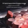 Lofree Lipstick Black Tube Tri-Mode Mechanical Keyboard & Numeric Keypad Set