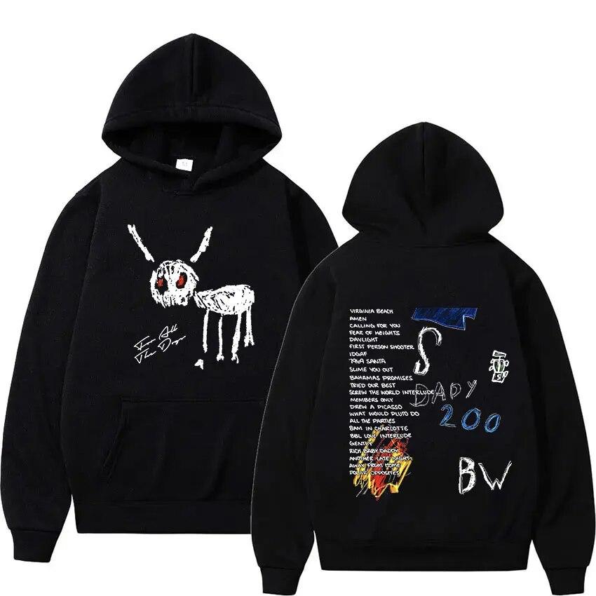 Nový Rapper Drake pro všechny The Dogs Mikiny s kapucí Letter print Unisex ženy Hip Hop Y2K Mikina s kapucí Mikiny s kapucí Pulovry Unisex oblečení