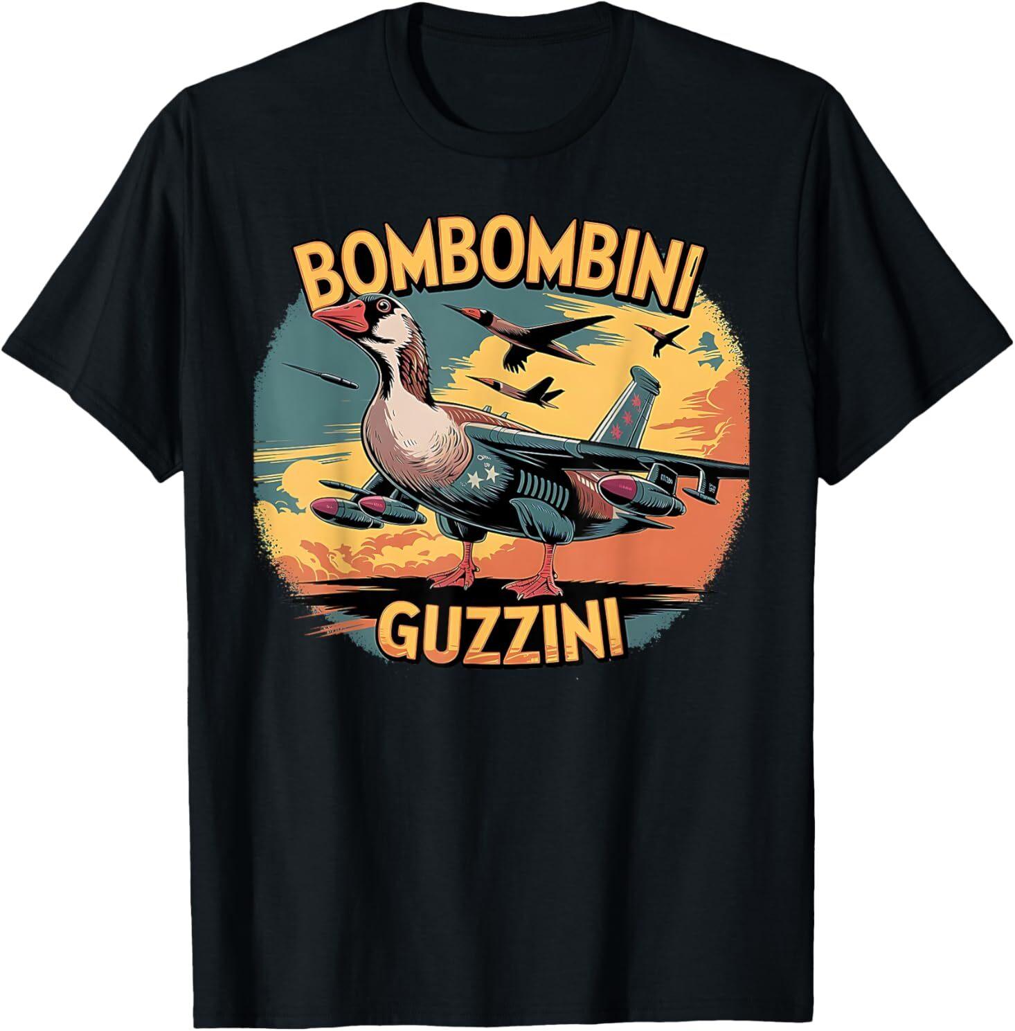 Bombombini Guzzini Funny Italian Brainrot Meme Humor Gen Z T-Shirt M