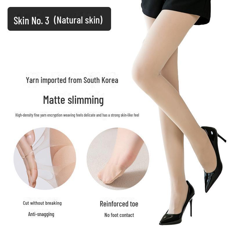 Oriental Edge 30D Concealer High Waist Horse Oil Pantyhose