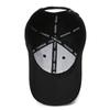 Men Embroidered Letter Baseball Cap Women Black Cap Spring Summer Ponytail Panama Cap Snapback Hat Sun Visor Hats Fishing Hat Peak Cap