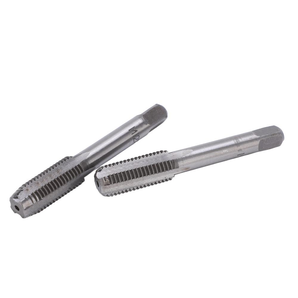 High Speed Steel Straight Flute Tap Standard Screw Screw Tapping Tool Hand Thread Tap  Home DIY