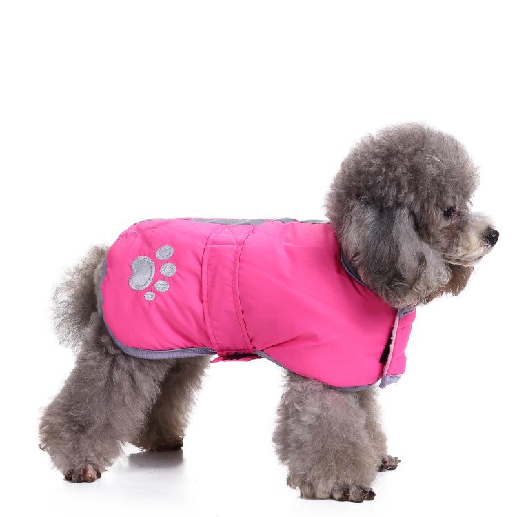 3-teiliges Winter-Outfit Für Hunde – Warme Fleece-Pyjamas In Bunten Farben, Für Kleine Hunde Und Katzen