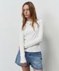 PLAC WOMEN String Detail Layered Long Sleeve T-Shirt White