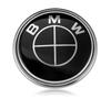 2 Pezzi 82mm 74mm Emblema Cofano Anteriore Auto Distintivo Bagagliaio Posteriore per BMW E46 E90 E60 F10 F11 F20 F30 F34 F01 G20 G21 G31 G60 X1 X3 X5 X7