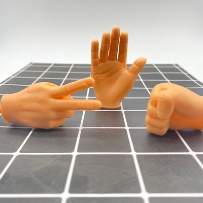 Nuevo Juguete Creativo de Dedos para Gato, Juguete para Molestar Mascotas, TPR Elástico, Alta Elasticidad, Guantes para Gato, Tijeras Falsas, Mano, Dedos, Juguete para Molestar Gatos