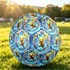 Pikachu Printed Size 5 Standard Football, Waterproof PU Training Soccer Ball for Outdoor Sports