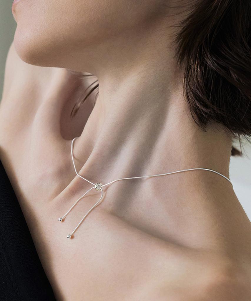 Tou 177 Tie A Knot Necklace