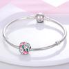Original Charms Copper Moonlit Lotus Pond Flowers Beads Fit Charms Plata Bracelets For Women Women Jewelry Making Diy