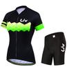 2026 LIV Pro New Women Cycling Clothing MTB Bicycle Jersey Set Female Team Ciclismo Girl Wear Mountain Bike Maillot Ropa Maillot