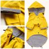 Wasserdichter Hundemantel für kleine, mittelgroße und große Hunde, Katzen, Haustier-Regenmantel, Hundesport-Kapuzenpullover, Haustiermode, hochwertige Kleidung