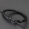 Marine Style Men Leather Bracelet Handmade Anchor Braslet Nautical Wrap Rope Braclet Outdoor Beach Surfing Accessories Pulseria