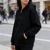 Women's Trendy Casual Zipper Hooded Cardigan for Autumn/Winter