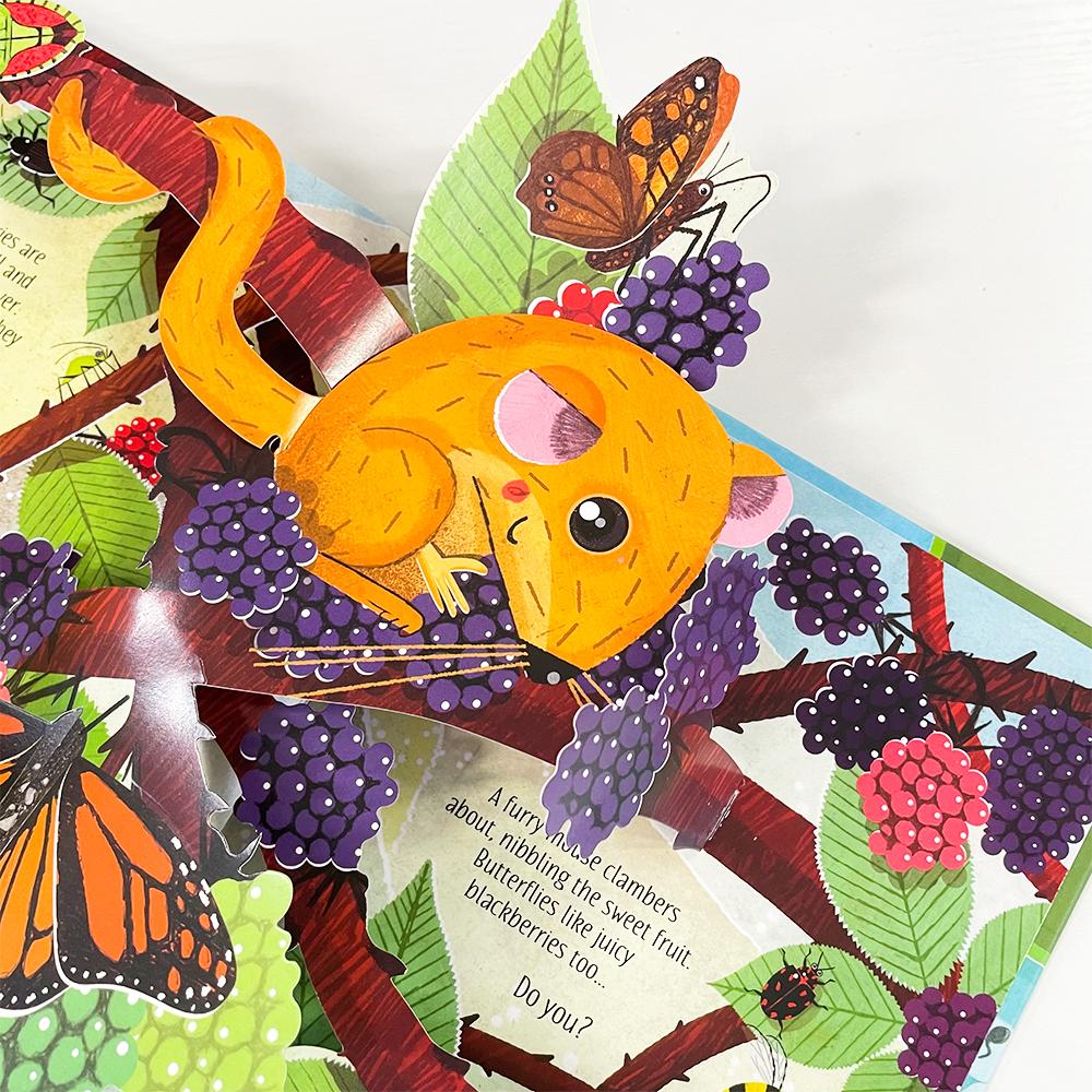 Kids Pop Up 3D Flap Picture English Books Fairy Tales Bedtime Reading Book Enlighten Learning Toy Children Gift Montessori