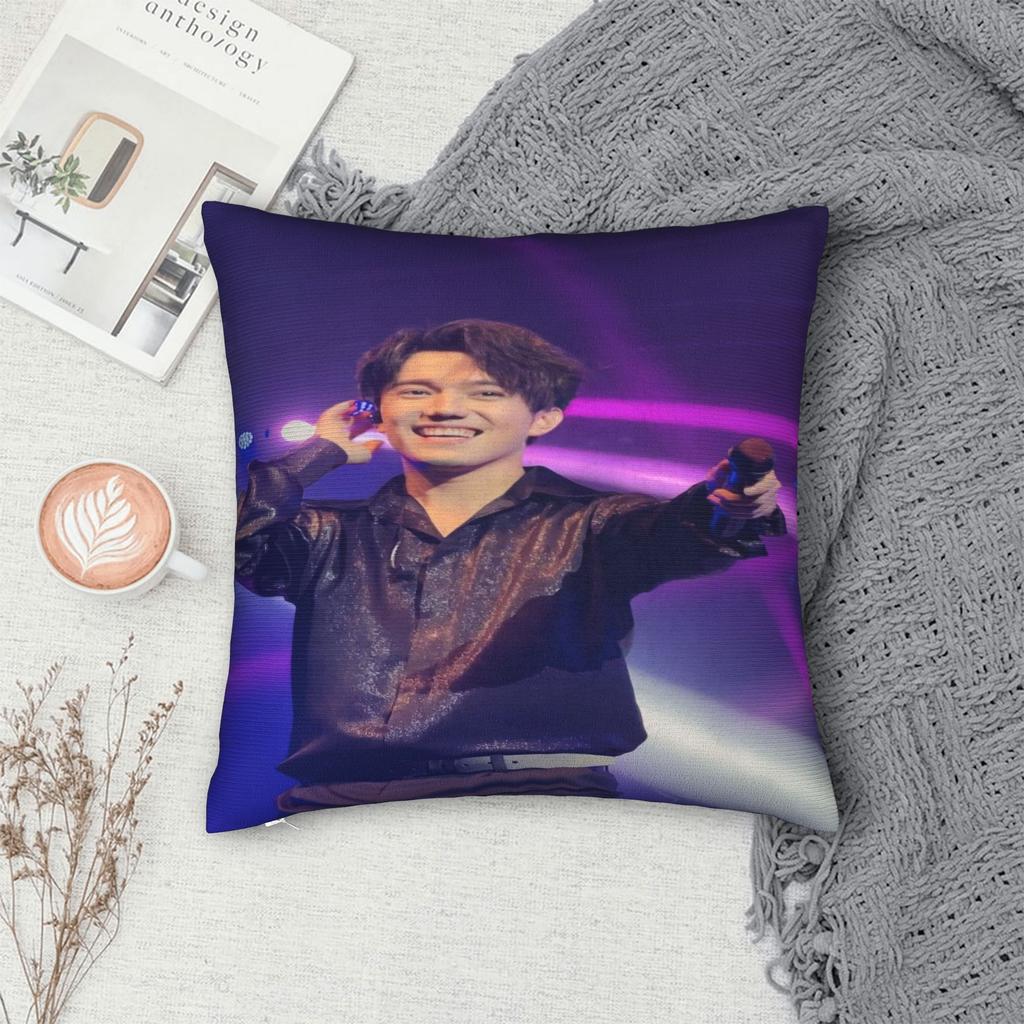Trendy Bed Dimash Kudaibergen Decoration Pillowcase Merch Pillow Cover Square Multi Size