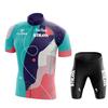Herren Damen Radsport Trikot Set Kurzarm Schnelltrocknend Fahrradbekleidung Rennrad Mountainbike Outdoor Sport