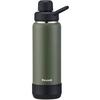 [Carry-Away Bottle for Carbonated Drinks] Peacock Thermos Water Bottle, Khaki, 0.7L, Insulated, Carbonated, Direct Drinking, Sports, Handle, Thermos A