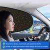 Electrostatic Car Sun Visor UV-Reflective Foldable Auto Window Sunshade Curtains Heat Insulation Car Sun Protection Cover
