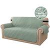 1 /2 /3 /4 Seater Quilted Anti -Wear Couch Covers Water Repellent Sofa Mat For Pet Dog Kid Anti -Slip Recliner Armchair Slipcovers