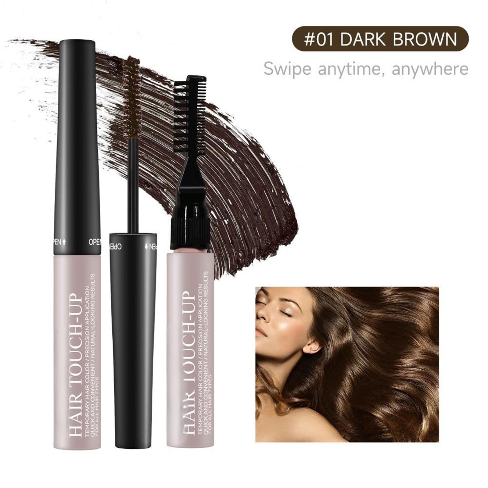 

1 шт. Стойкая паста для линии роста волос, легкое в использовании средство для укладки волос для мгновенной маскировки линии роста волос, унисекс аксессуары для волос One Size