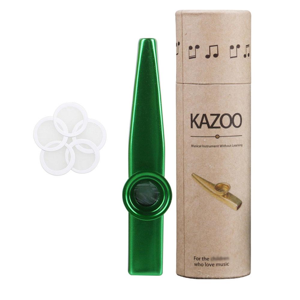 Exquisite Aluminum Alloy Kazoo with Storage Box- Suitable for Beginners Musical Instruments